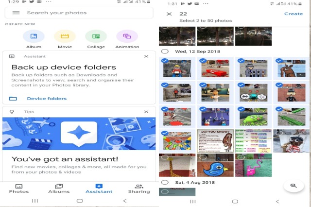 How To Create A GIF From Multiple Photos In Google Photos App, google photos app. google photos, gif maker,gif creator