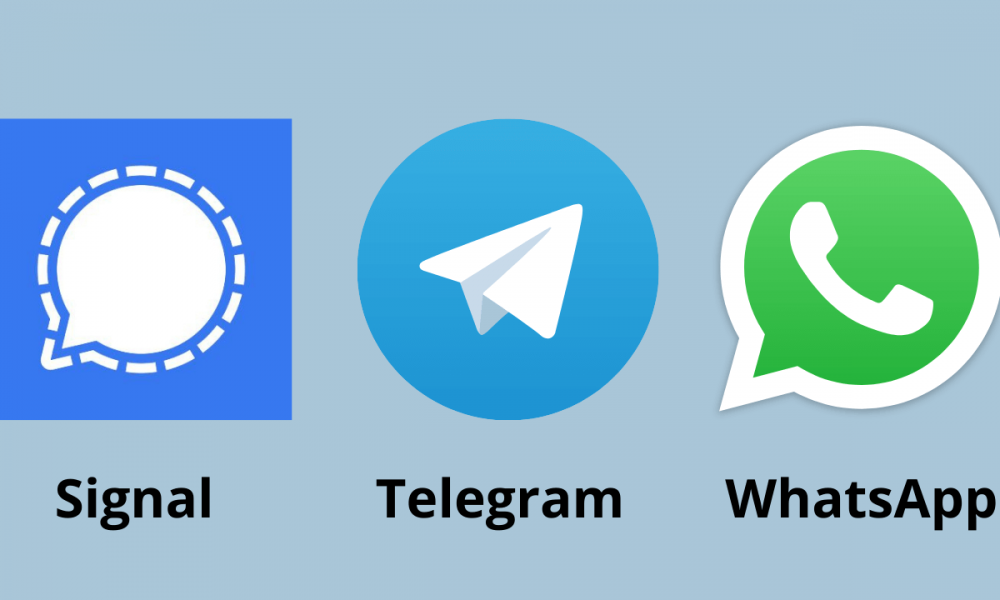 whatsapp vs signal vs telegram