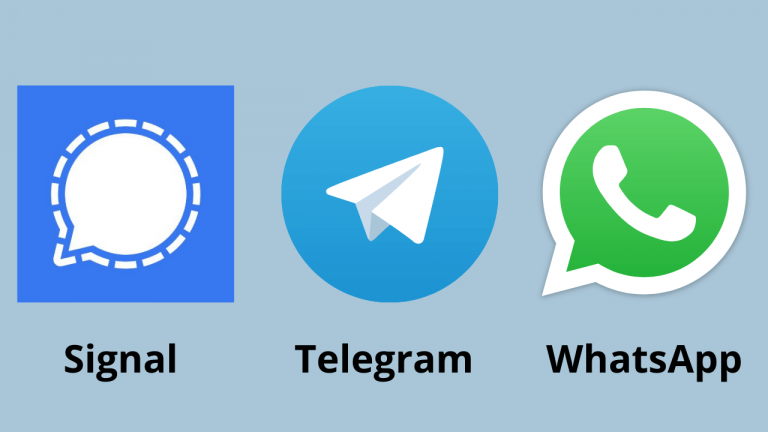 signal vs telegram vs whatsapp security