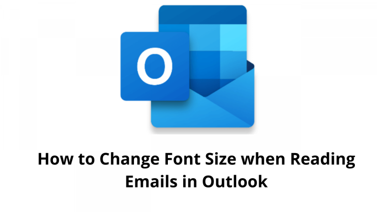 how to increase font size in outlook 2016